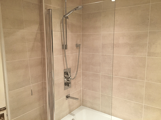 Completed Shower